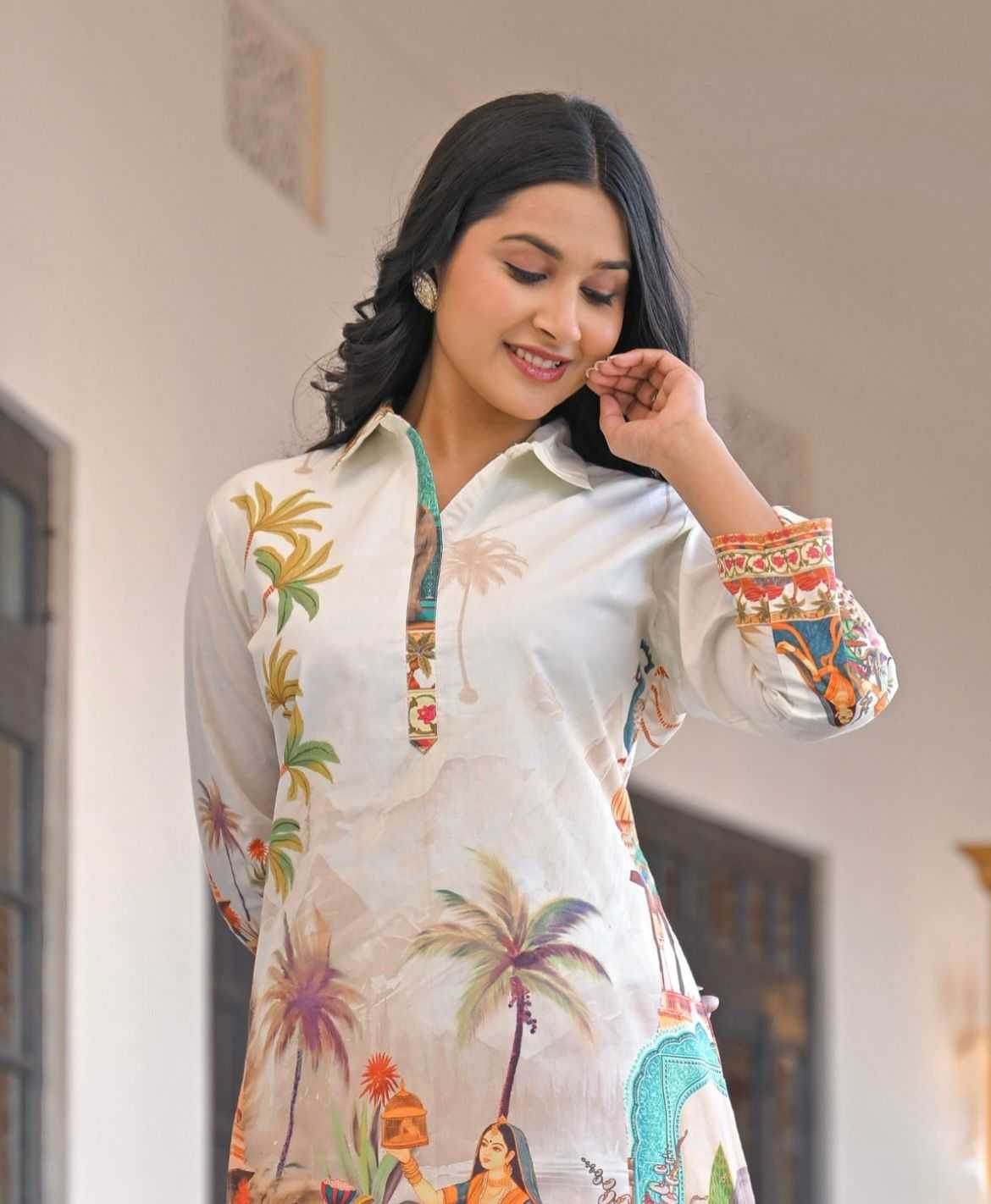Soft Cotton Designer Kurti - MYLUXURY LANE ENTERPRISE